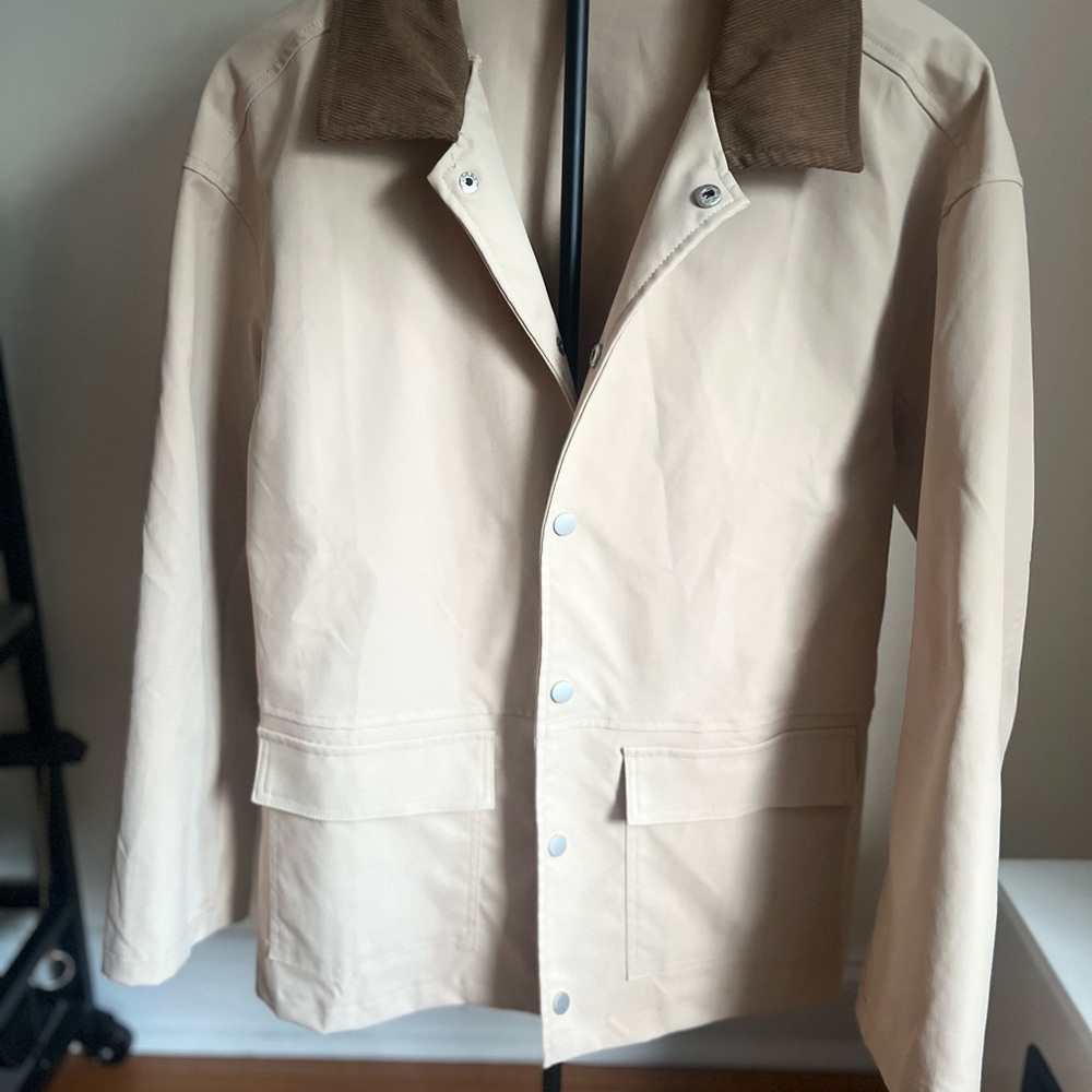 SHEIN Women’s Retro Casual Loose Jacket; lightweight; Windbreaker XS - Picture 2 of 5